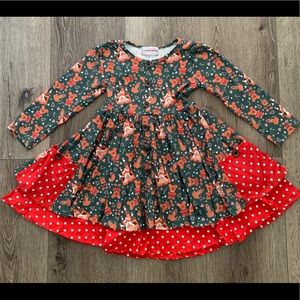 Disney Gingerbread Pocketed twirl dress